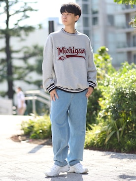 加藤元気さん（メンズ・177cm）の秋コーディネート