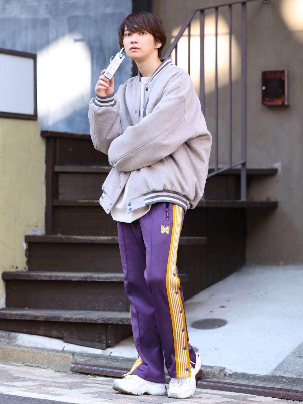 加藤元気｜Needlesのパンツを使ったコーディネート - WEAR