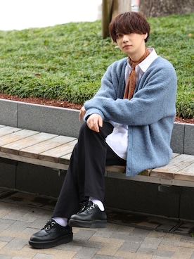 加藤元気さん(メンズ・177cm)の春コーディネート