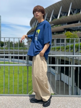 加藤元気さん(メンズ・177cm)の夏コーディネート