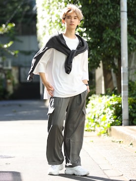 加藤元気さん（メンズ・177cm）の夏コーディネート