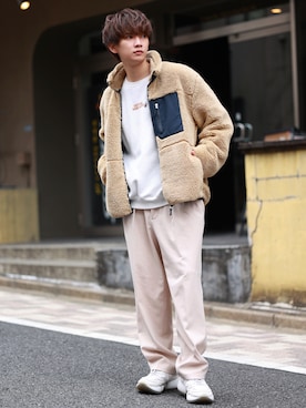 加藤元気さん(メンズ・177cm)の冬コーディネート