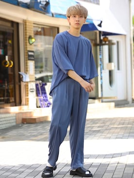 加藤元気さん（メンズ・177cm）の夏コーディネート