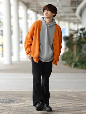 加藤元気さん(メンズ・177cm)の春コーディネート