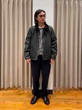 「gicipi（ジチピ）のGICIPI　LUPO（ニット/セーター）」を使った、武人さん（メンズ・167cm）の秋コーディネート