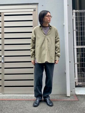 「アーバンリサーチ」｜武人さん（メンズ・167cm）の秋コーディネート