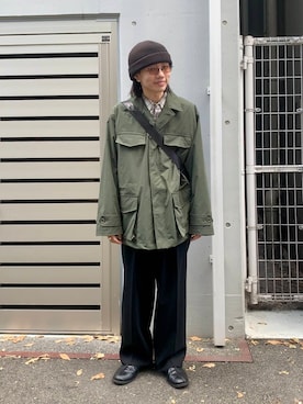 「アーバンリサーチ」｜武人さん（メンズ・167cm）の秋コーディネート