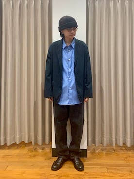「アイテム（その他アウター）」を使った、武人さん（メンズ・167cm）の夏コーディネート