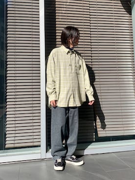 「アーバンリサーチ」｜武人さん（メンズ・167cm）の秋コーディネート