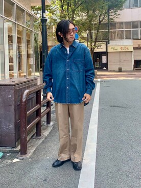 「アーバンリサーチ」｜武人さん（メンズ・167cm）の秋コーディネート