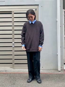 「アーバンリサーチ」｜武人さん（メンズ・167cm）の秋コーディネート