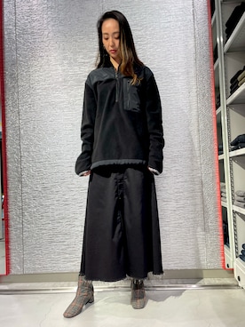 「11月」｜「アイテム（スカート）」を使った、azuma.cさん（レディース・170cm）の秋コーディネート