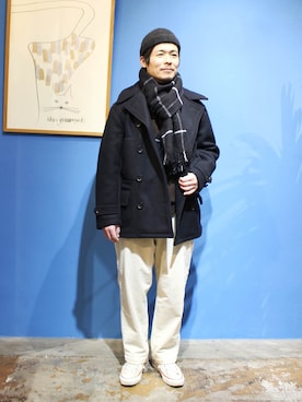 「OMNIGOD（オムニゴッド）のアイテム」を使った、D_MALL 大阪店さん（メンズ・165cm）の冬コーディネート