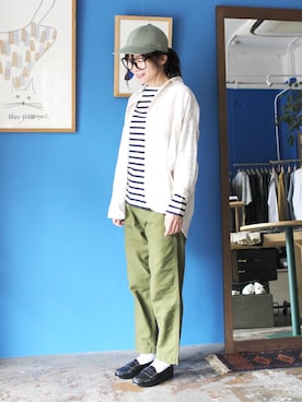 「OMNIGOD（オムニゴッド）のアイテム」を使った、D_MALL 大阪店さん（レディース・158cm）の夏コーディネート