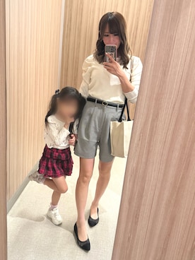 michuさん（レディース・164cm）の春コーディネート