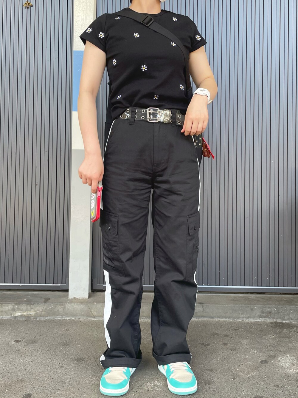 X-girl(エックスガール)の「SIDE LINE WORK PANTS/サイド X-girl(エックスガール)の「SIDE LINE WORK PANTS/サイド