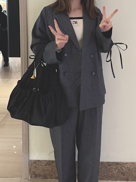 💡アン💡さん（レディース・154cm）の春コーディネート