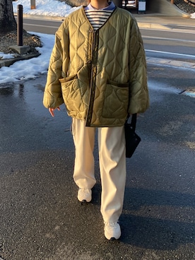 「ORCIVAL（オーシバル）のアイテム」を使った、namiさん（レディース・158cm）の冬コーディネート