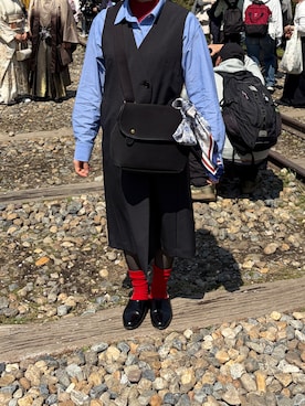 「BRADY（ブレディー）のアイテム」を使った、namiさん（レディース・158cm）の春コーディネート