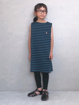 「MACKINTOSH PHILOSOPHY（ﾏｯｷﾝﾄｯｼｭ ﾌｨﾛｿﾌｨｰ）のアイテム」を使った、SGRさん（キッズ・110cm）の夏コーディネート