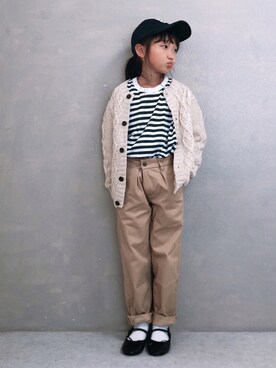 SGRさん（キッズ・120cm）の秋コーディネート