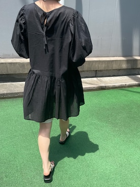 「cepo（セポ）のアイテム（チュニック）」を使った、はたなおさん（レディース・158cm）の夏コーディネート