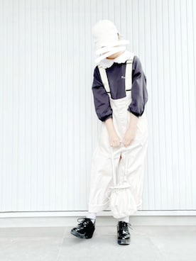 「ehka sopo（エヘカソポ）のアイテム」を使った、のの＊0w0＊さん（キッズ・152cm）の秋コーディネート