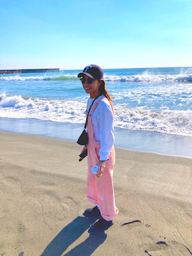 「URBAN RESEARCH Sonny Label（アーバンリサーチサニーレーベル）のアイテム（オールインワン・サロペット）」を使った、tekutekuさん（レディース・162cm）の秋コーディネート