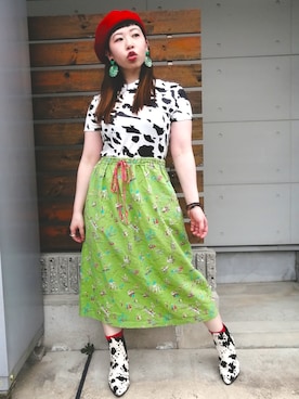 「shein」｜すちさん（レディース・151cm）の夏コーディネート