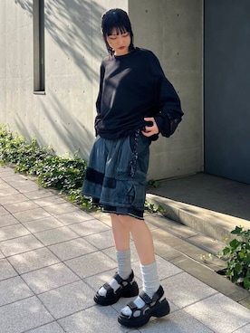 「masterkey（マスターキー）のアイテム」を使った、anonさん（レディース・166cm）の夏コーディネート