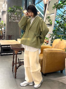 anonさん（レディース・166cm）の春コーディネート