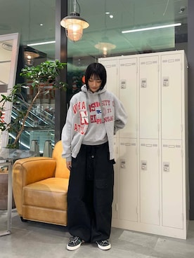 「イチ推しデニムコーデ」｜anonさん（レディース・166cm）の秋コーディネート