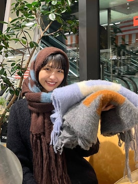 「ur_welcomeありがとうに会いにいく。」｜anonさん（レディース・166cm）の冬コーディネート