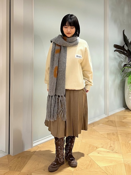 cwtch RWS Wool fringe Scarf（マフラー）｜THE GOODLAND MARKET（ザ