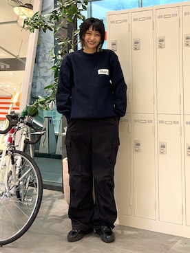 「MIDIUMISOLID（ミディウミソリッド）のアイテム」を使った、anonさん（レディース・166cm）の冬コーディネート