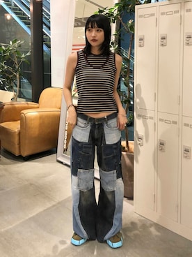 anonさん（レディース・166cm）の夏コーディネート