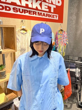 「PARKS PROJECT（パークスプロジェクト）のアイテム」を使った、anonさん（レディース・166cm）の夏コーディネート