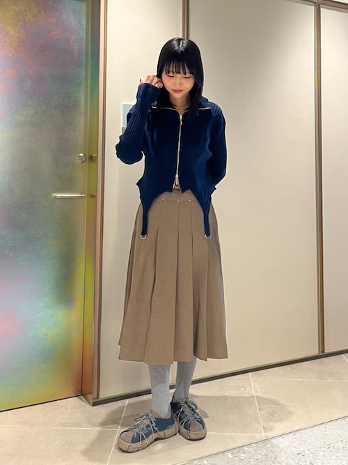 cwtch COTTON KNIT ZIPTOPS（カーディガン/ボレロ）｜THE GOODLAND