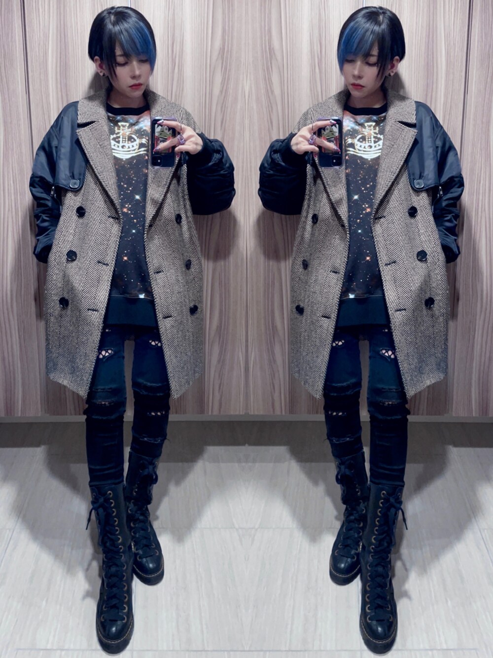 PAMEO POSE GunFlap Coat MA-1 タイプ コート PAMEO POSE GunFlap Coat MA-1 タイプ コート