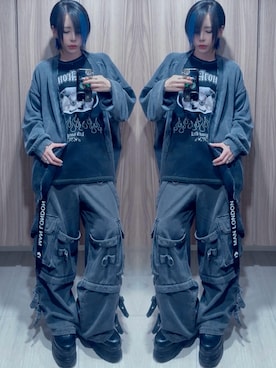「アイテム（リング）」を使った、NNTNさん（レディース・163cm）の秋コーディネート