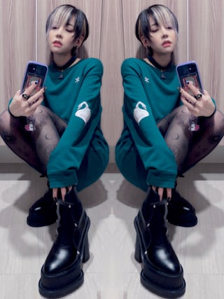 PAMEO POSE（パメオポーズ）の「Swan Pullover（スウェット