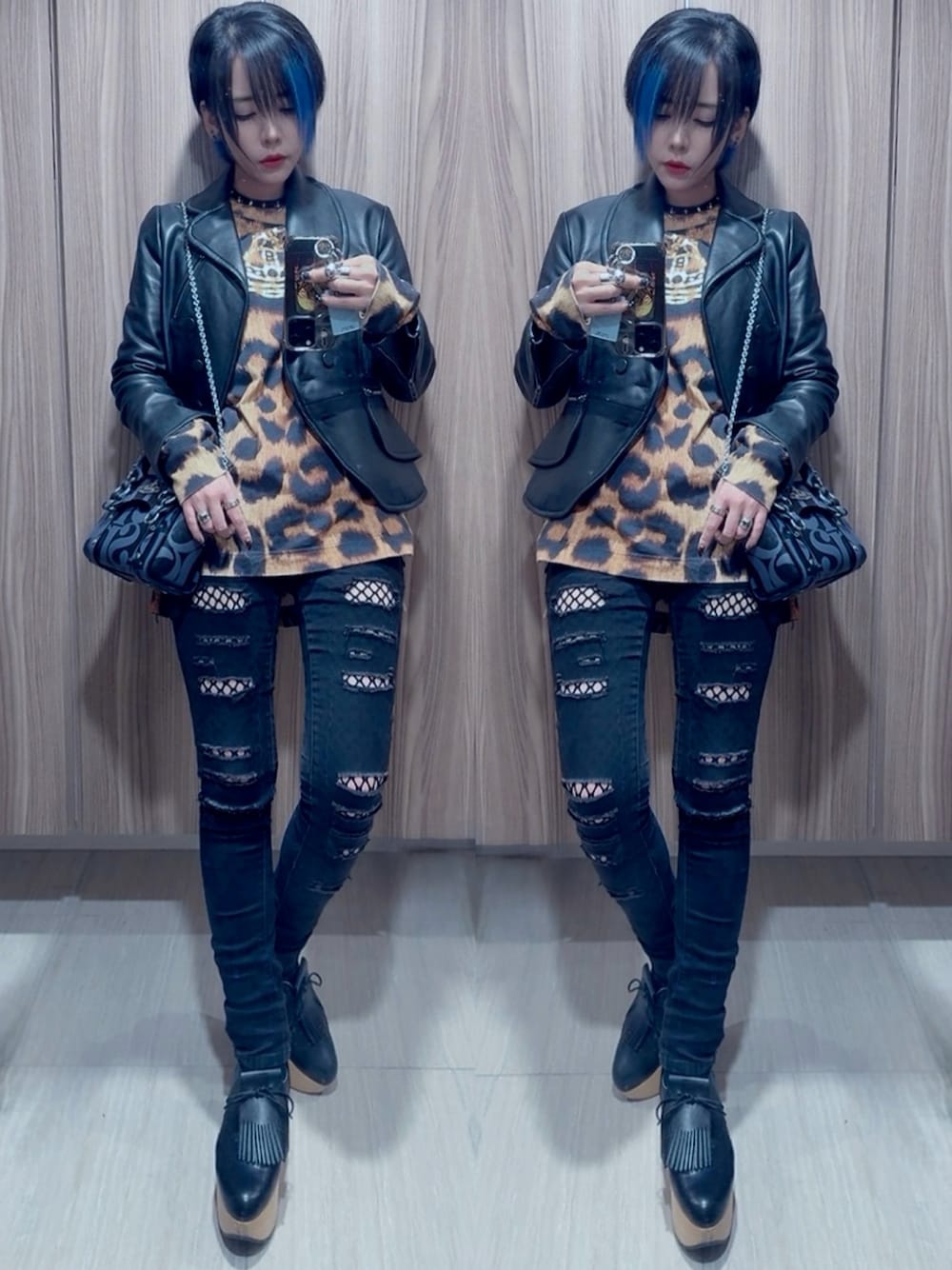 Vivienne Westwood ☆レオパード柄ノースリーブ タイトワンピース Vivienne Westwood ☆レオパード柄ノースリーブ タイト