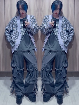 「アイテム（リング）」を使った、NNTNさん（レディース・163cm）の秋コーディネート