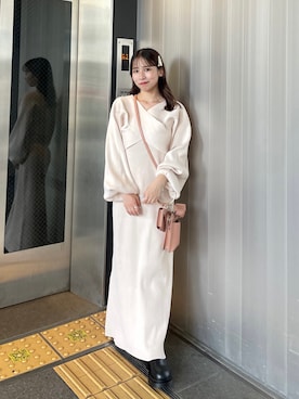 「アイテム（ワンピース/ドレス）」を使った、ayaneさん（レディース・147cm・20代）の秋コーディネート