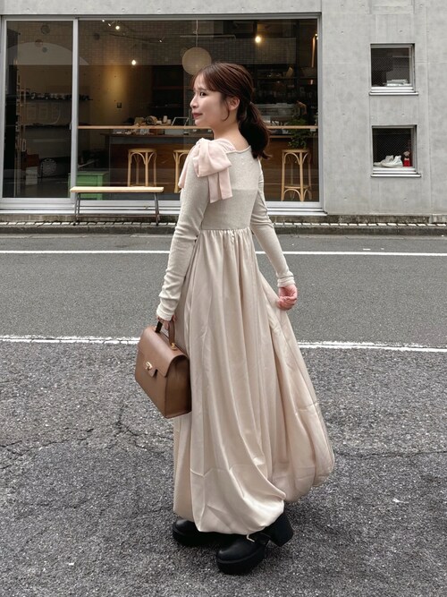 muguetayaneさんのワンピースを使ったコーディネート - ZOZOTOWN