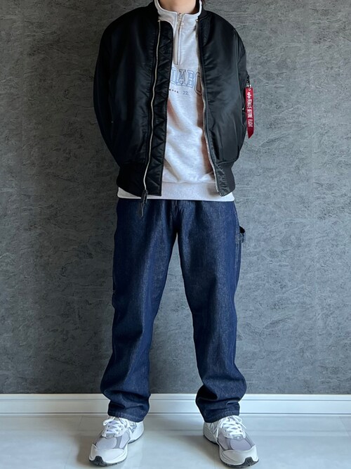 Chika ちか 低身長コーデ Alphaのma 1を使ったコーディネート Wear