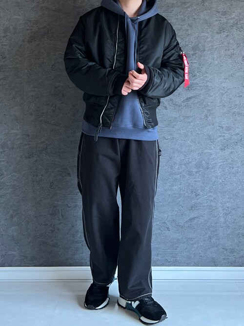 Chika ちか 低身長コーデ Alphaのma 1を使ったコーディネート Wear