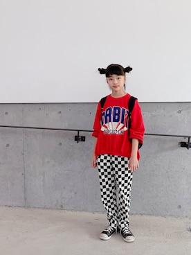 ひよ。こは。さん（キッズ・133cm・10代）の秋コーディネート