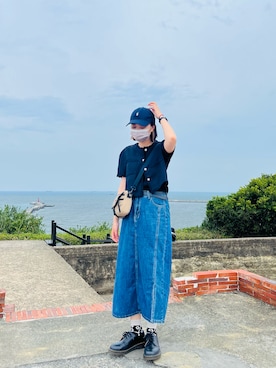 Shu-Yenさん（レディース・163cm）の春コーディネート