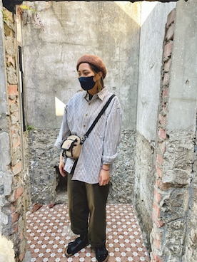 Shu-Yenさん（レディース・163cm）の冬コーディネート